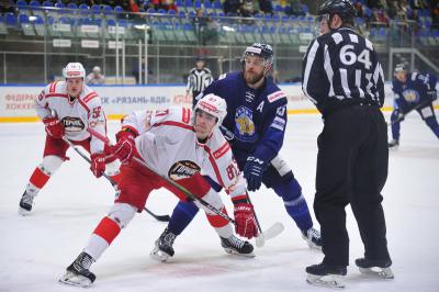 ХК «Рязань-ВДВ» выиграл домашний матч у ХК «Горняк-УГМК» из Свердловской области